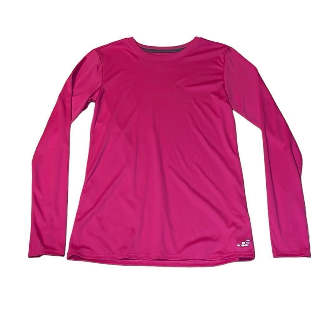 bcg Barbie Pink Long Sleeve Shirt, hot pink, XS